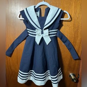 Bonnie Jean size 6 Navy/Sailor style girls’ dress